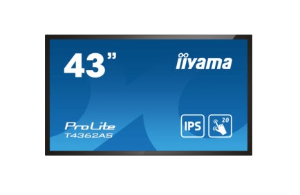 iiyama T4362AS-B1 Panel plano interactivo iiyama T4362AS-B1 Panel plano interactivo