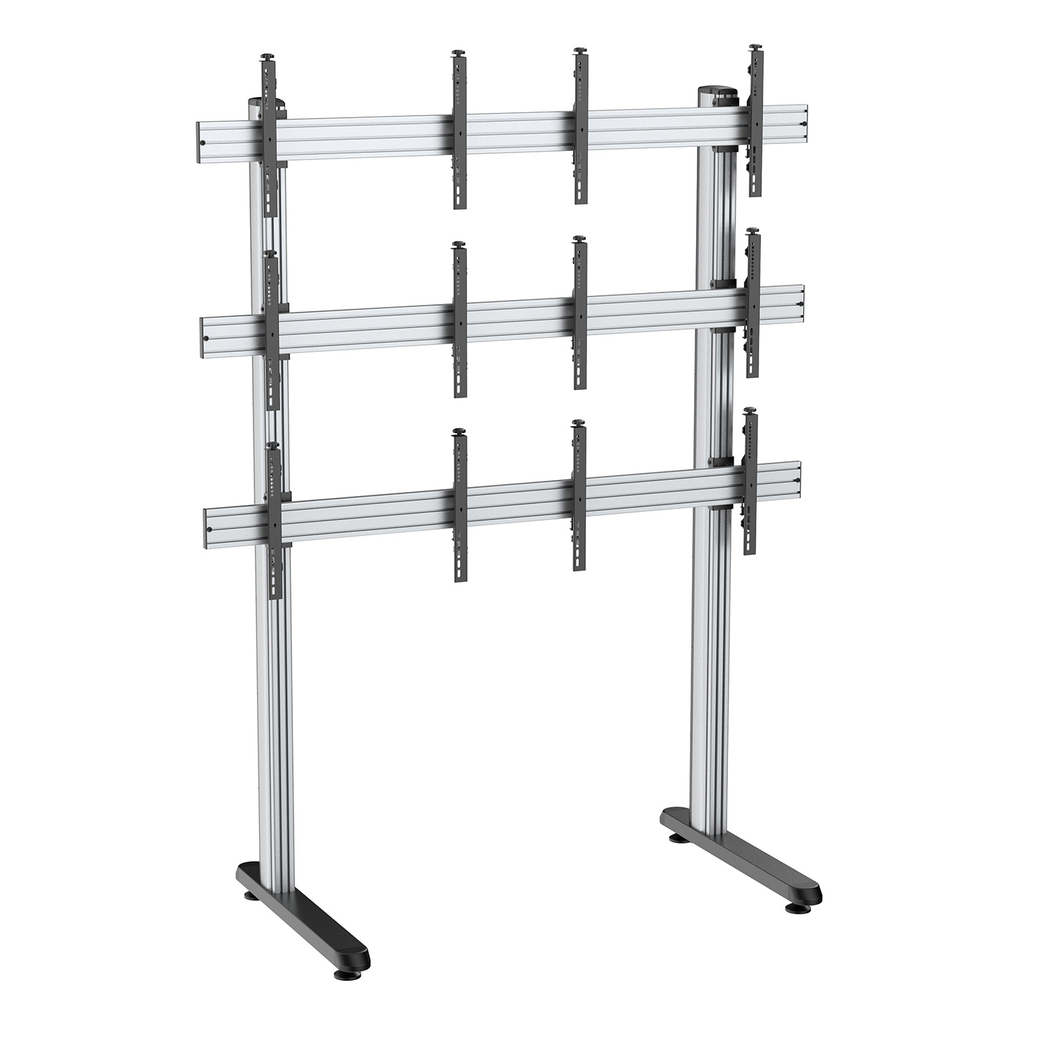 031-2600k1_1.jpg Soporte de suelo KIMEX 031-2600K1 para pantallas de 45" a 55".