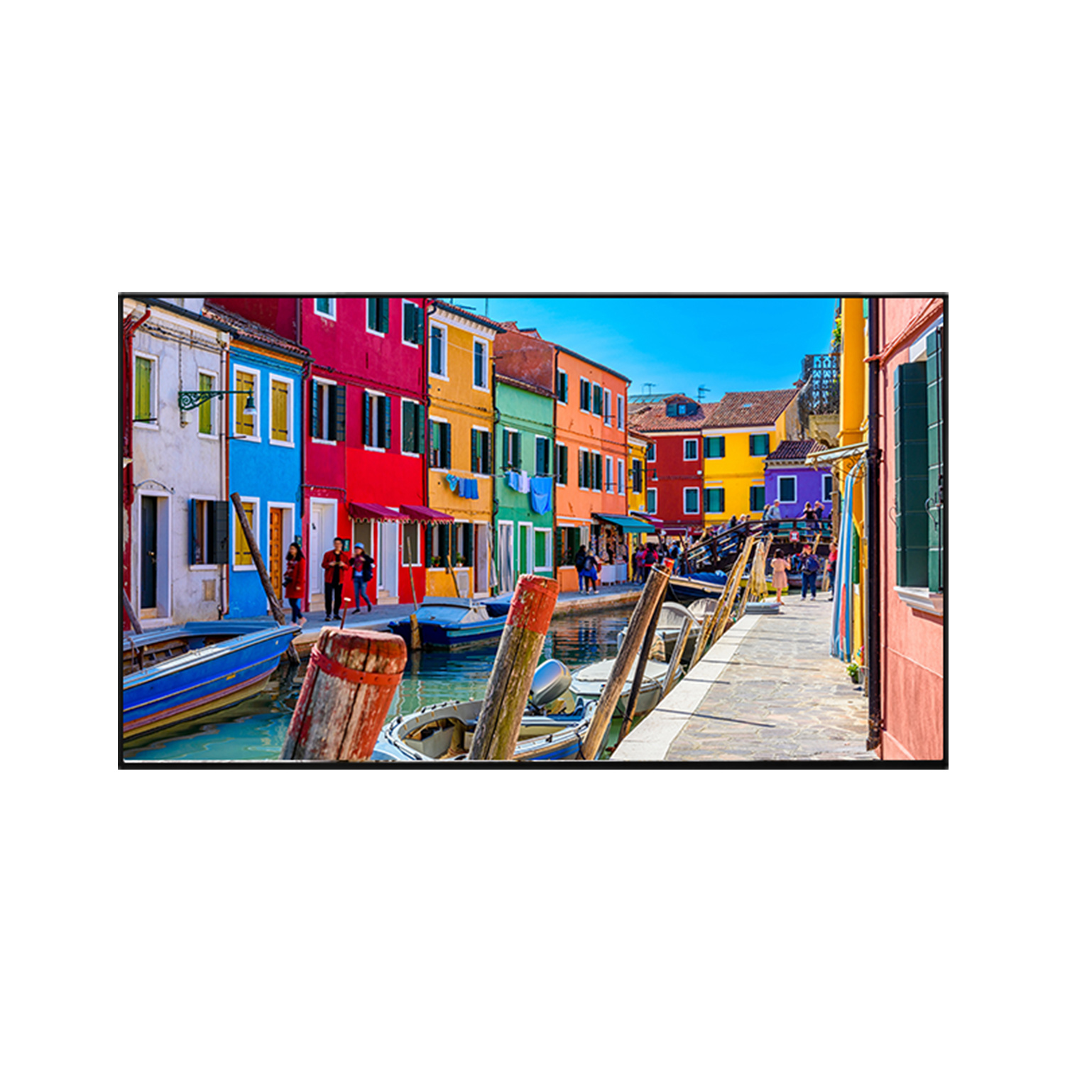 164-6551_1.jpg Pantalla UHD 4K Ultra delgada 65 pulgadas con programador y encadenamiento de pantallas