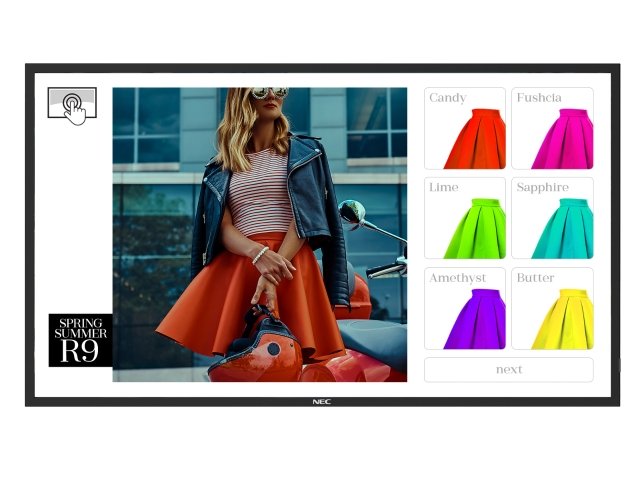 ME551 (1) NEC MultiSync ME551 IR-2 55" confiable y económico.