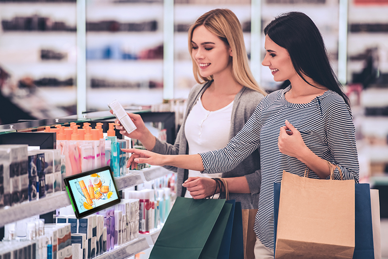 Girls going shopping