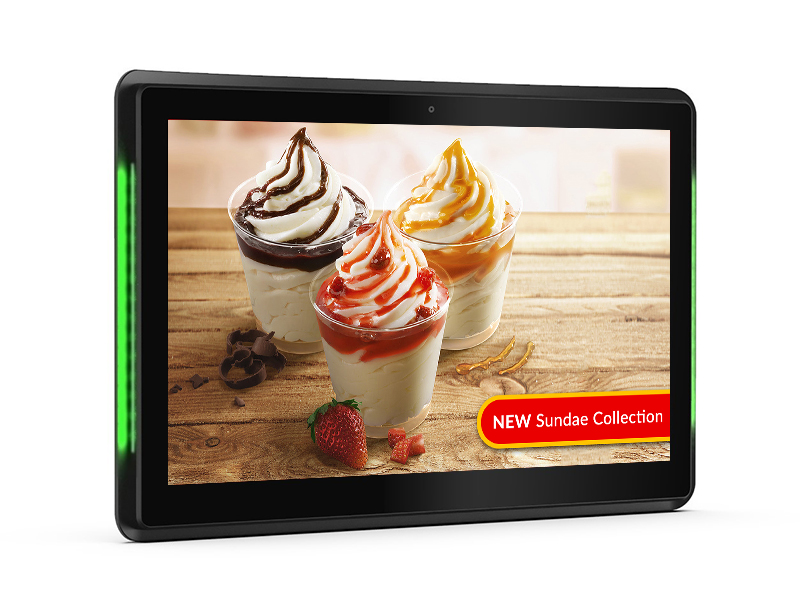 10 Inch POS Android Advertising Display - White Background Image (1)