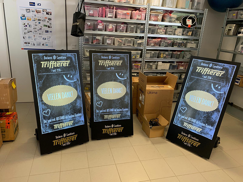 Outdoor Digital Android Battery A-Board - Application Image (3)